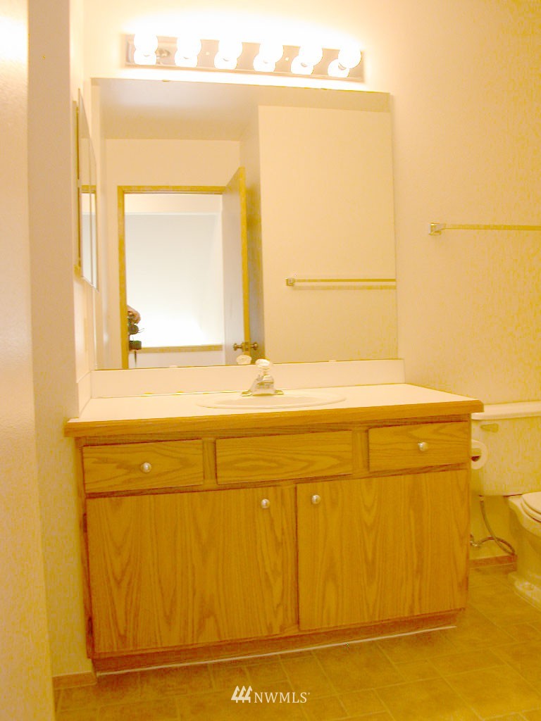 2900 Northeast 8th Street Renton, WA 98056 - Photo 9 of 25 a bathroom with a sink and a mirror