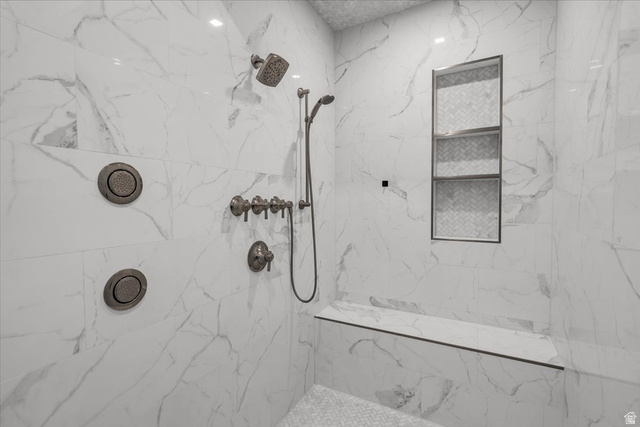 2152 South 30 West Orem, UT 84058 - Photo 47 of 56 Full bath featuring a marble finish shower