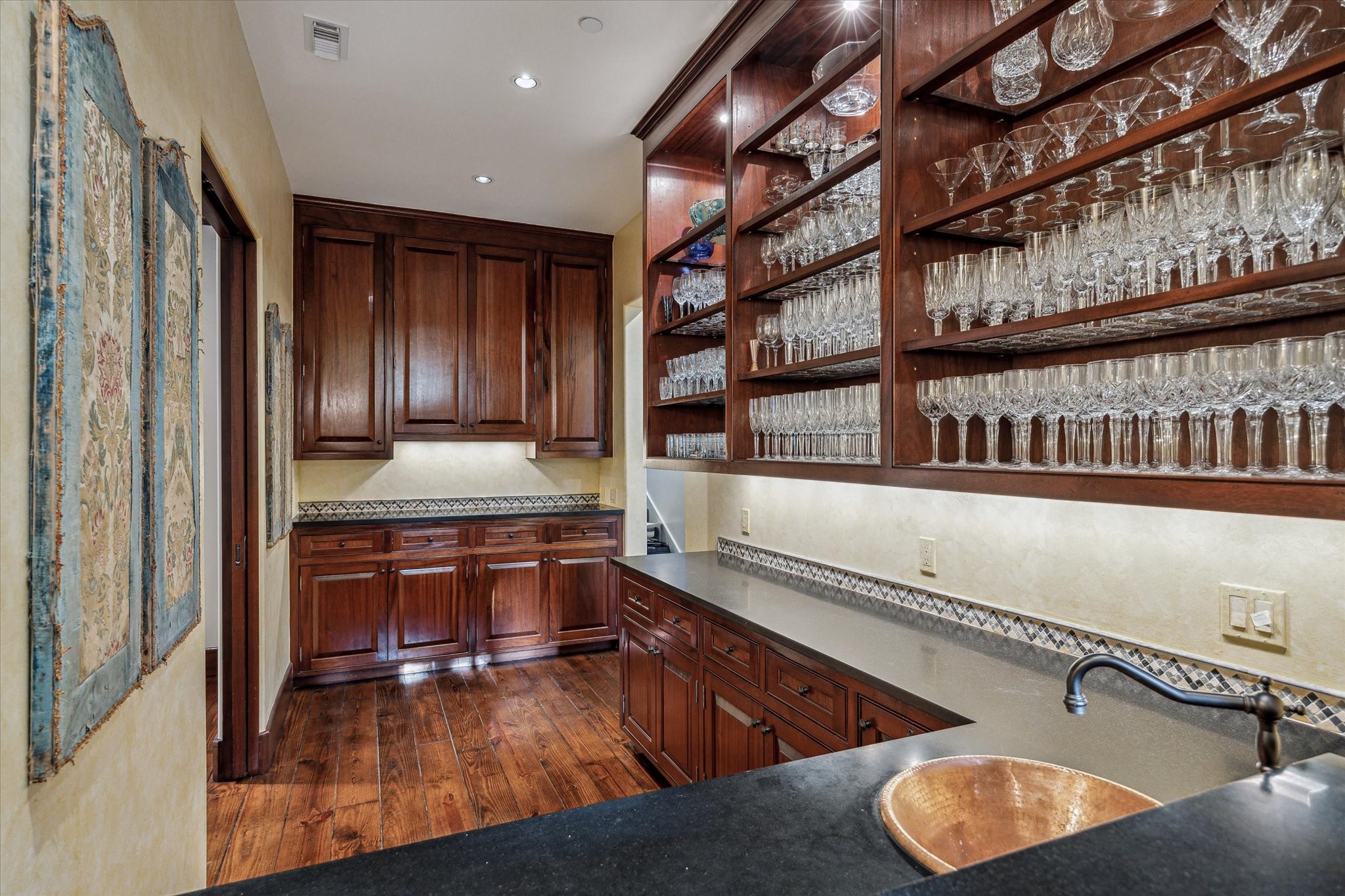 354 Piney Point Road Houston, TX 77024 - Photo 7 of 49 a kitchen with stainless steel appliances granite countertop a refrigerator and a stove top oven
