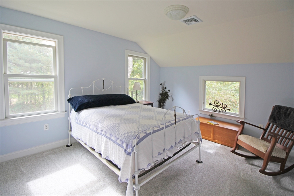 263 Sylvester Road Northampton, MA 01062 - Photo 23 of 35 a bedroom with a bed and a window
