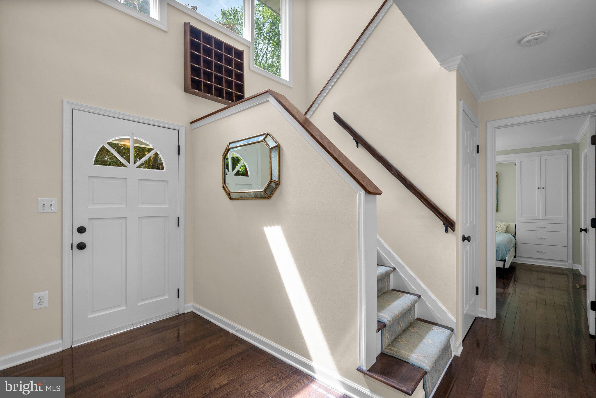 743 Rolling View Drive Annapolis, MD 21409 - Photo 32 of 100 a view of an entryway with wooden floor