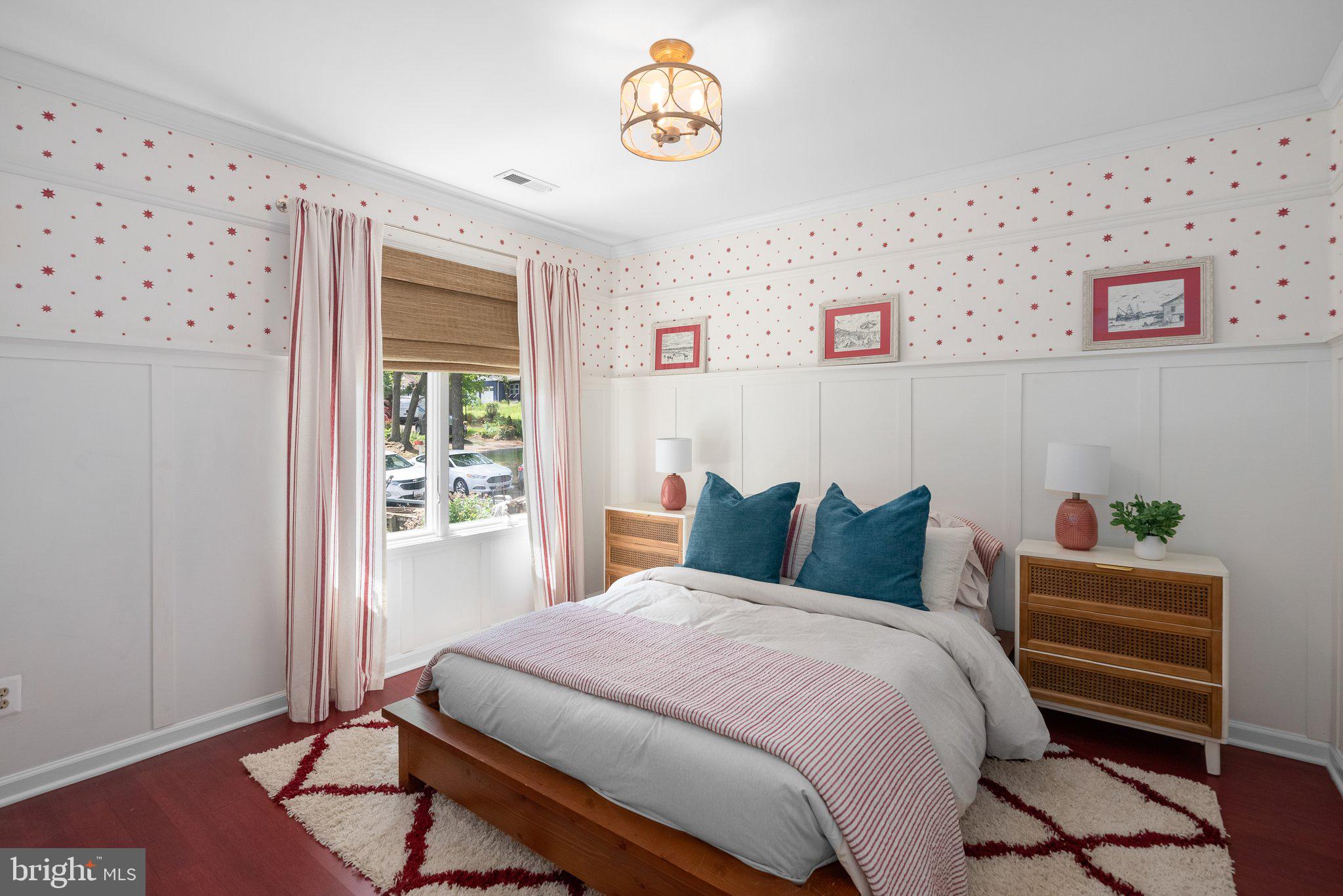 743 Rolling View Drive Annapolis, MD 21409 - Photo 49 of 100 a bedroom with a bed and a window