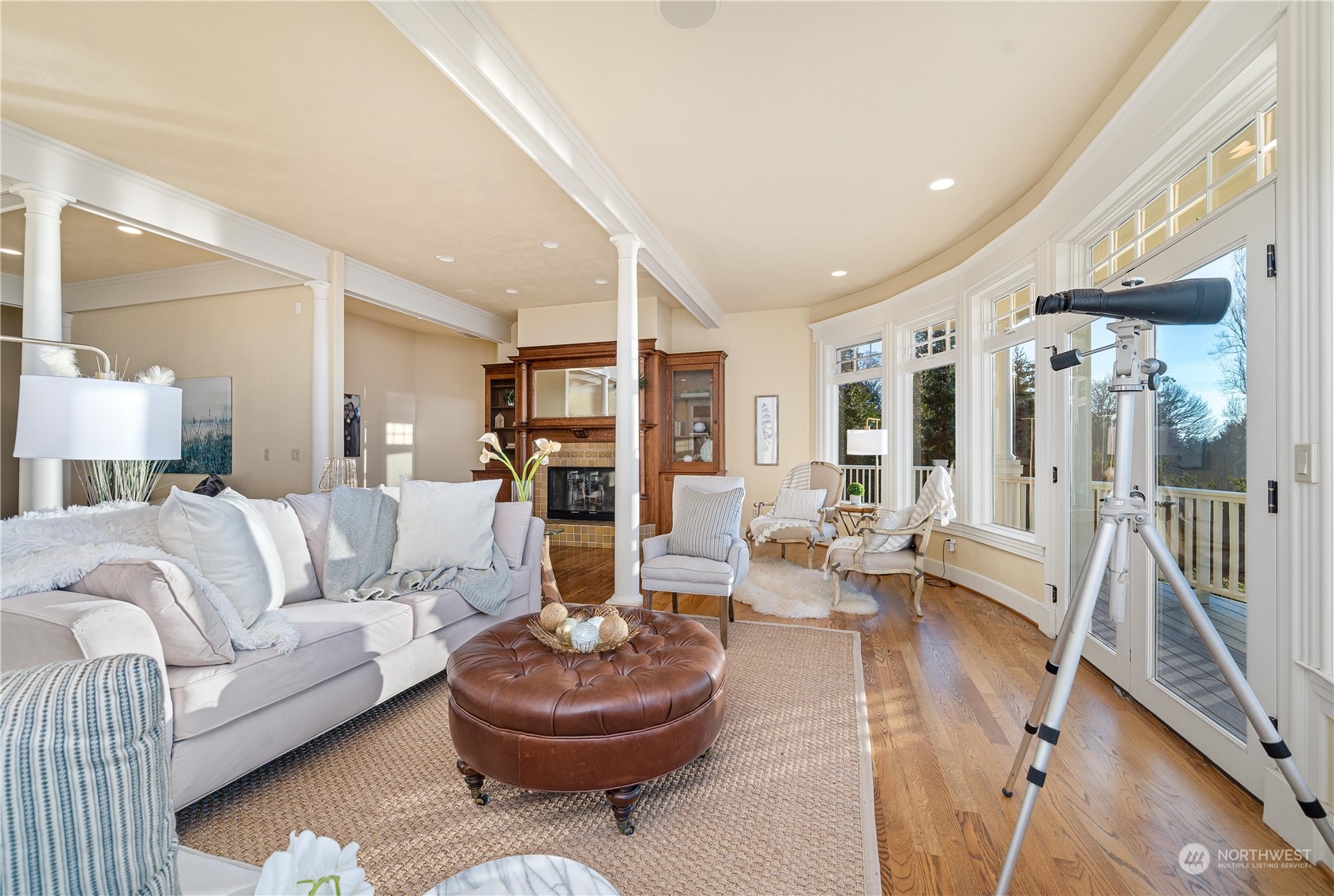 4141 Boston Harbor Road Northeast Olympia, WA 98506 - Photo 17 of 40 a living room with furniture and a large window