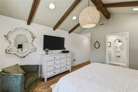a aerial view of a house