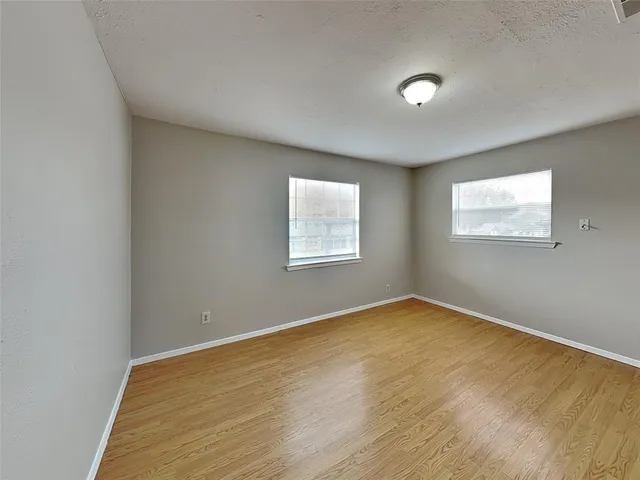 wooden floor in a room