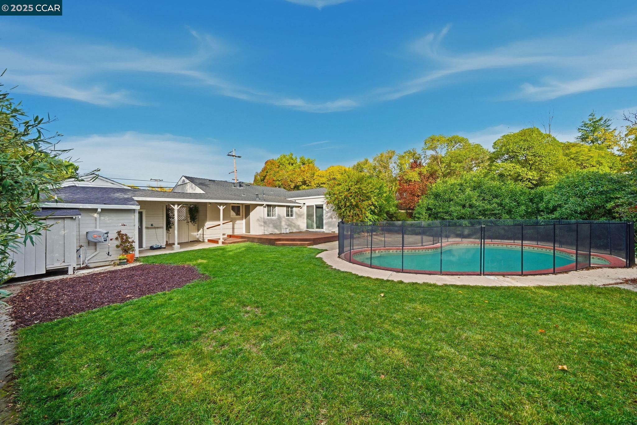 726 Grayson Road Pleasant Hill, CA 94523 - Photo 18 of 27 a view of a house with a backyard