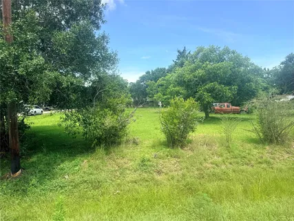 a view of an outdoor space and a yard