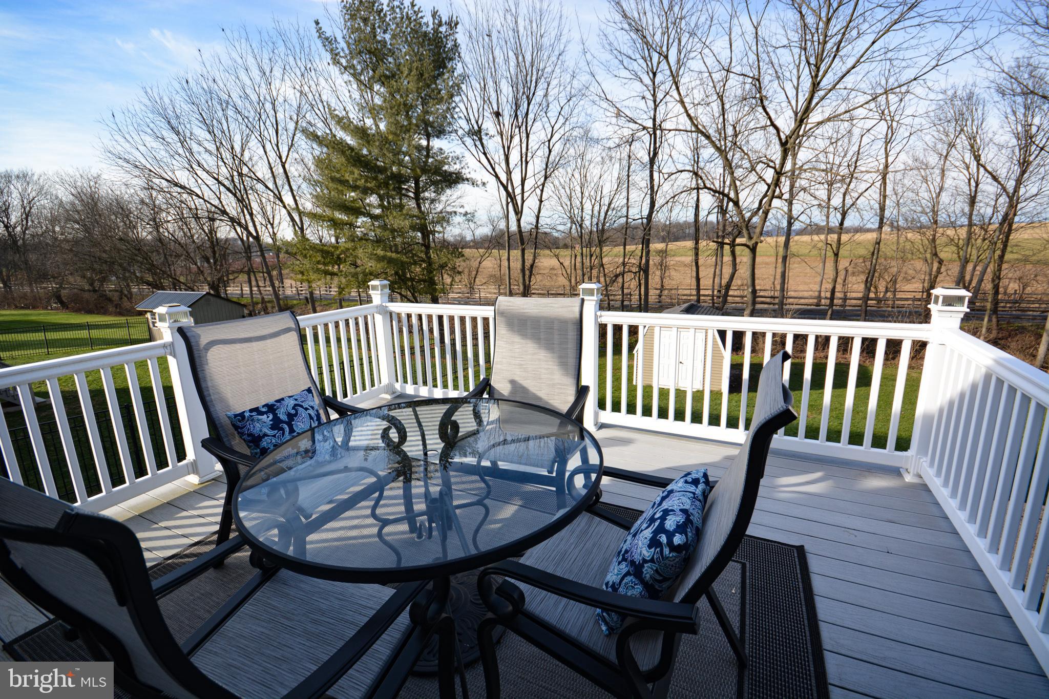 213 Bomberger Road Akron, PA 17501 - Photo 7 of 38 a view of a chair in wooden deck