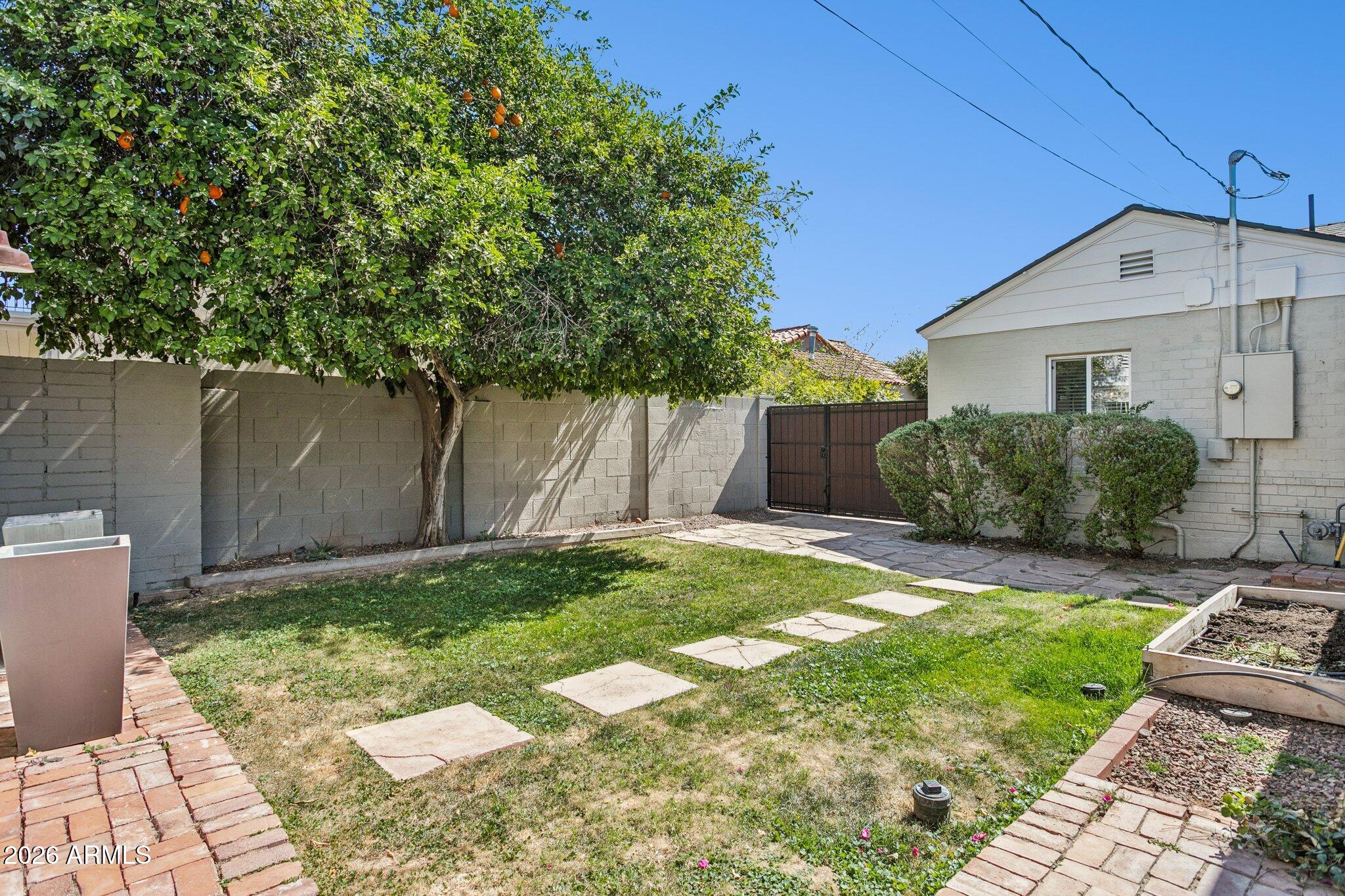 322 West Coronado Road Phoenix, AZ 85003 - Photo 76 of 93 Natural lawns in rear yard