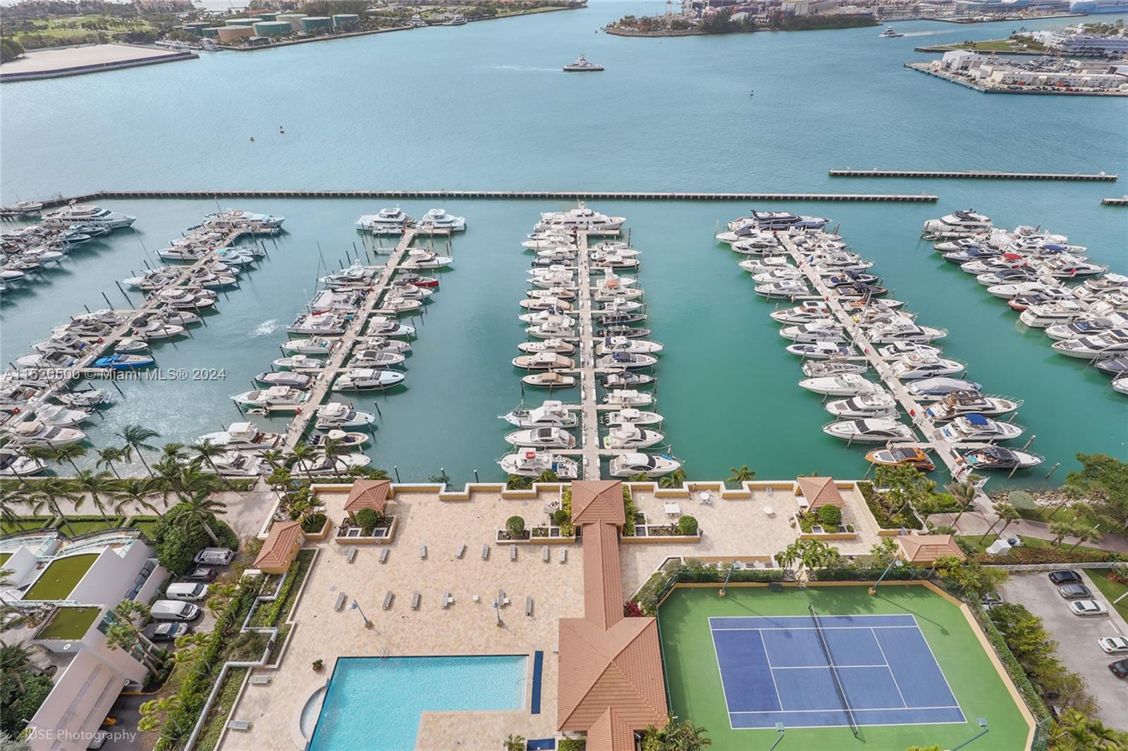 90 Alton Road, Unit 2806 Miami Beach, FL 33139 - Photo 15 of 18 an aerial view of a house