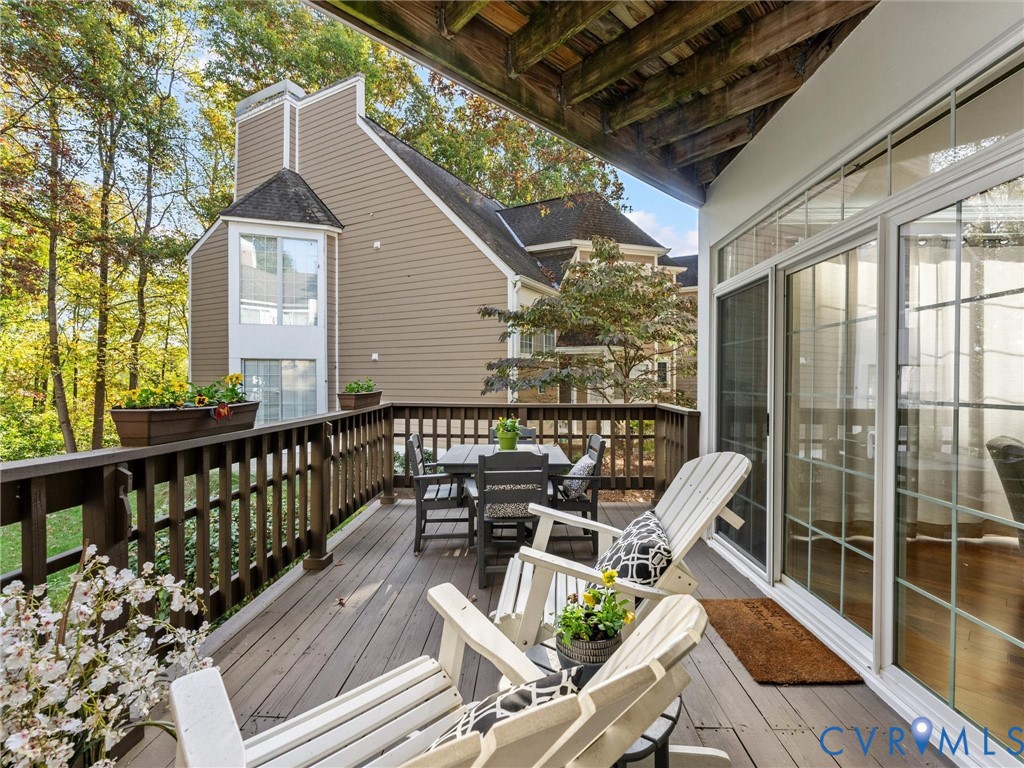 1781 Raintree Commons Drive Henrico, VA 23238 - Photo 29 of 31 When the leaves fall, enjoy the sights of the pond