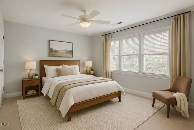 a spacious bathroom with a double vanity sink toilet and shower