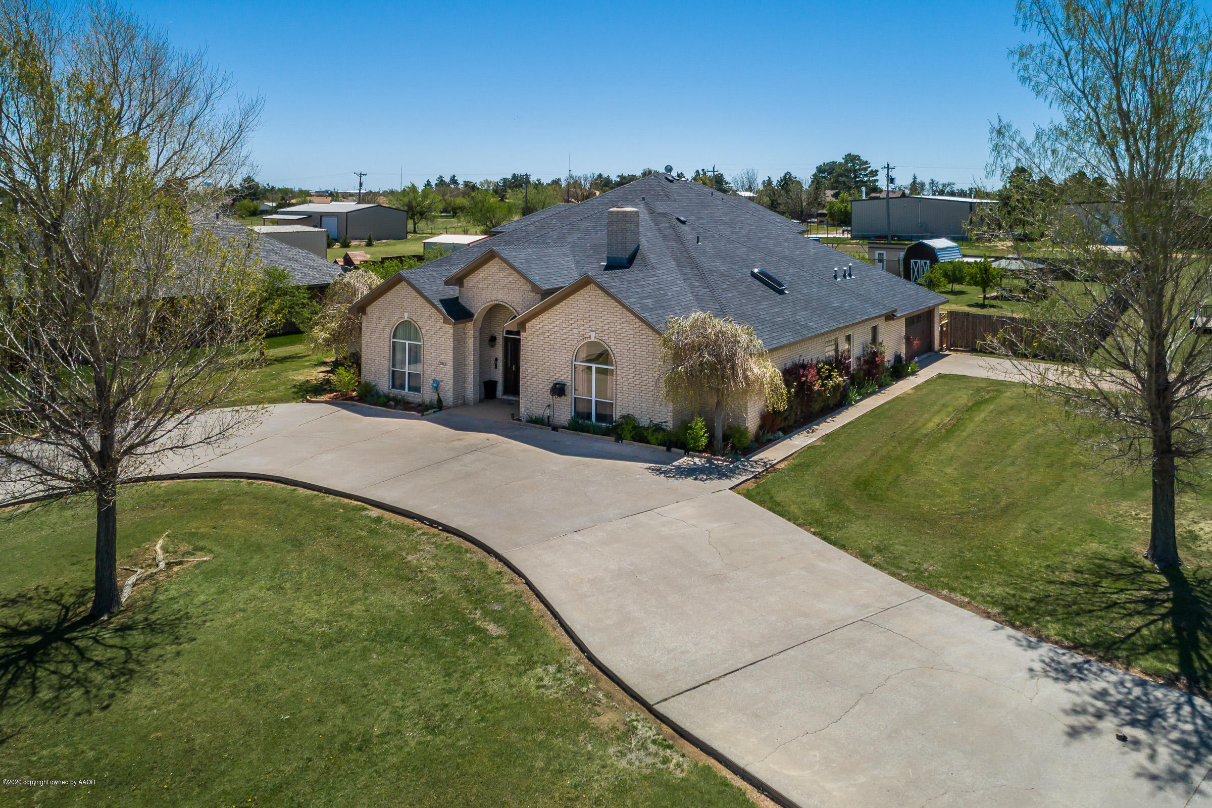 11315 Collin Wade Road Amarillo, TX 79124 - Photo 58 of 60 Aerial 1
