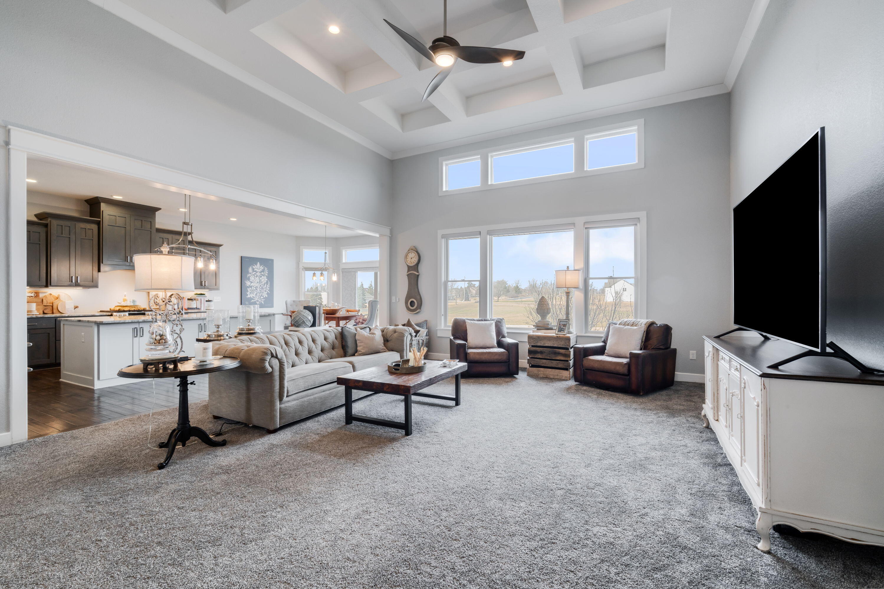 3420 Britton Ridge Norway, WI 53182 - Photo 6 of 39 Beautiful tray ceilings