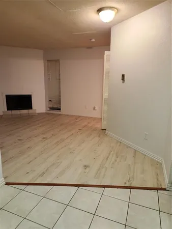 a view of empty room