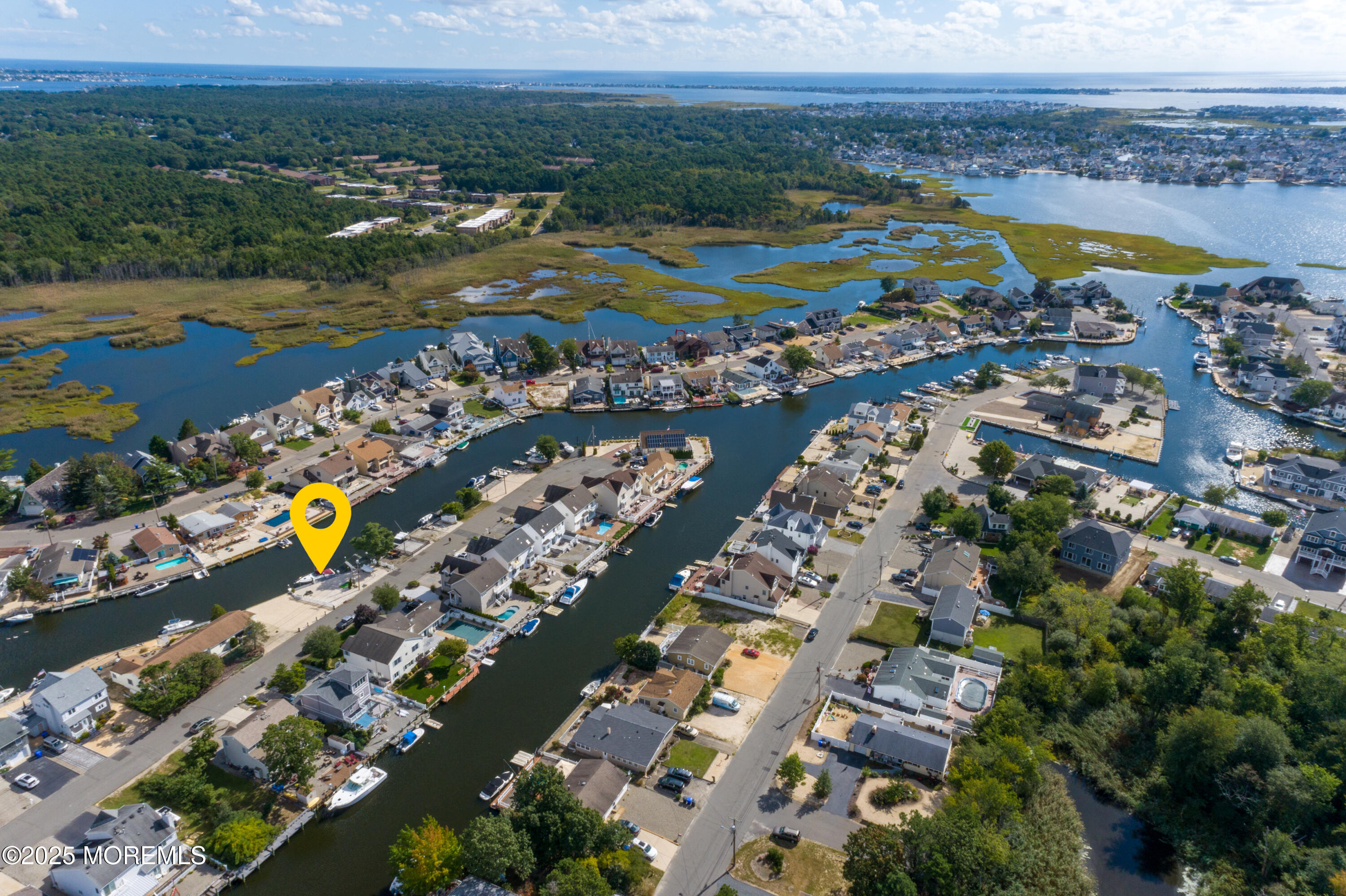 38-41 Topsail Road Brick, NJ 08723 - Photo 7 of 12 an aerial view of residential building and lake