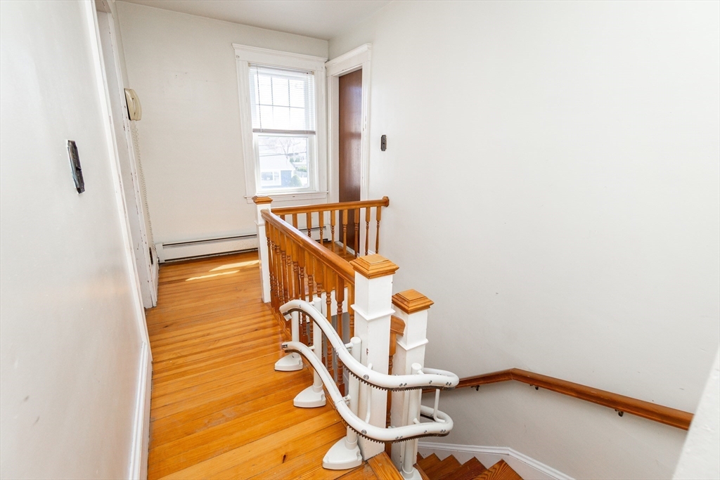 2 Sheldon Road Peabody, MA 01960 - Photo 16 of 42 a view of an entryway with wooden floor