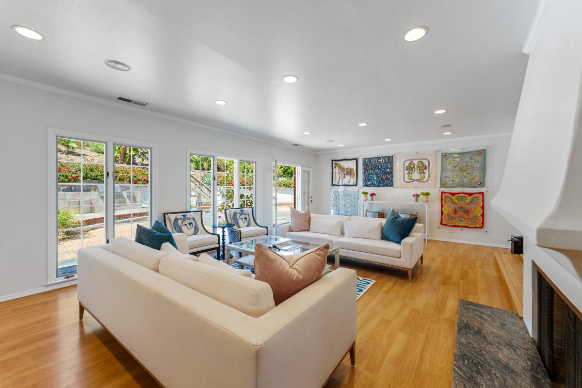 1020 Alston Road Montecito, CA 93108 - Photo 10 of 35 a living room with furniture and a large window
