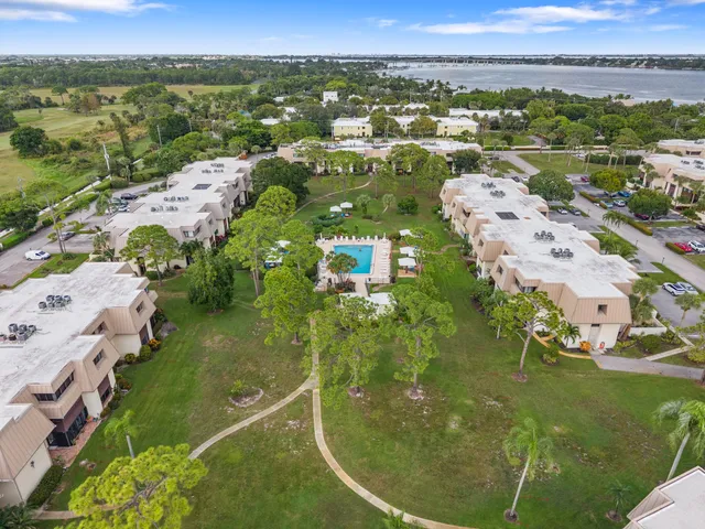 a view of a yard with an outdoor space