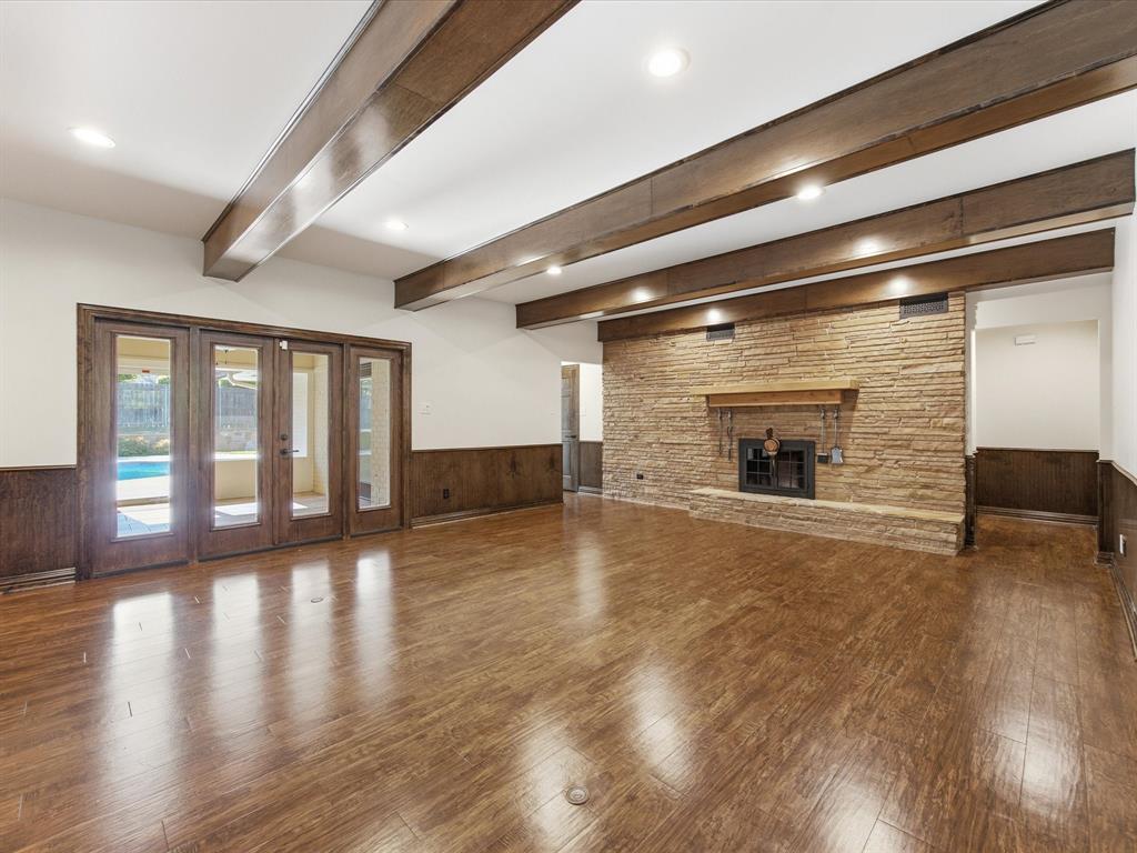3717 Myrtle Springs Road Benbrook, TX 76116 - Photo 11 of 40 Through those doors is a fabulous screened sunroom overlooking the sparkling pool