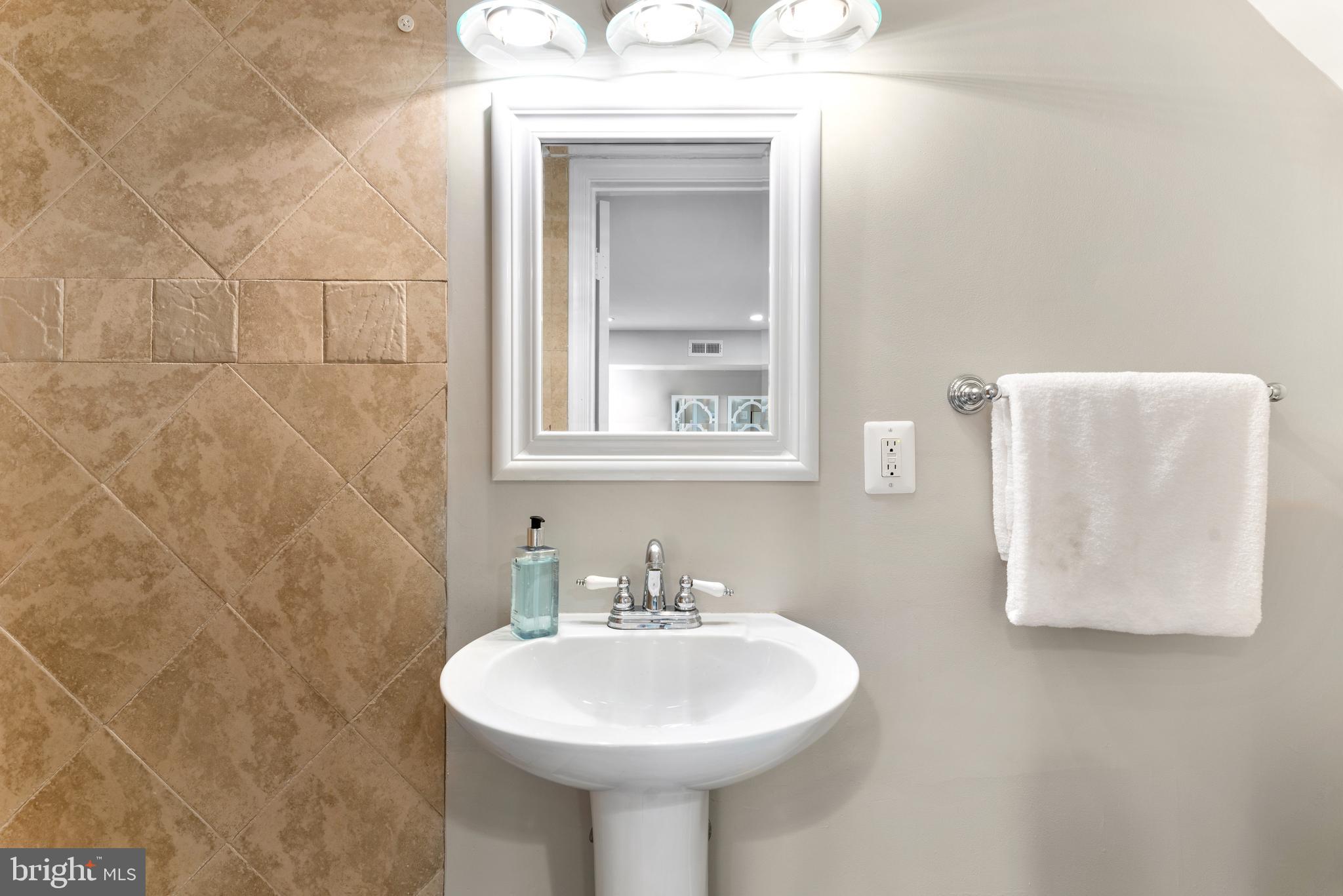 1908 Rosedale Street Northeast Washington, DC 20002 - Photo 25 of 28 Lower Level Full Bath