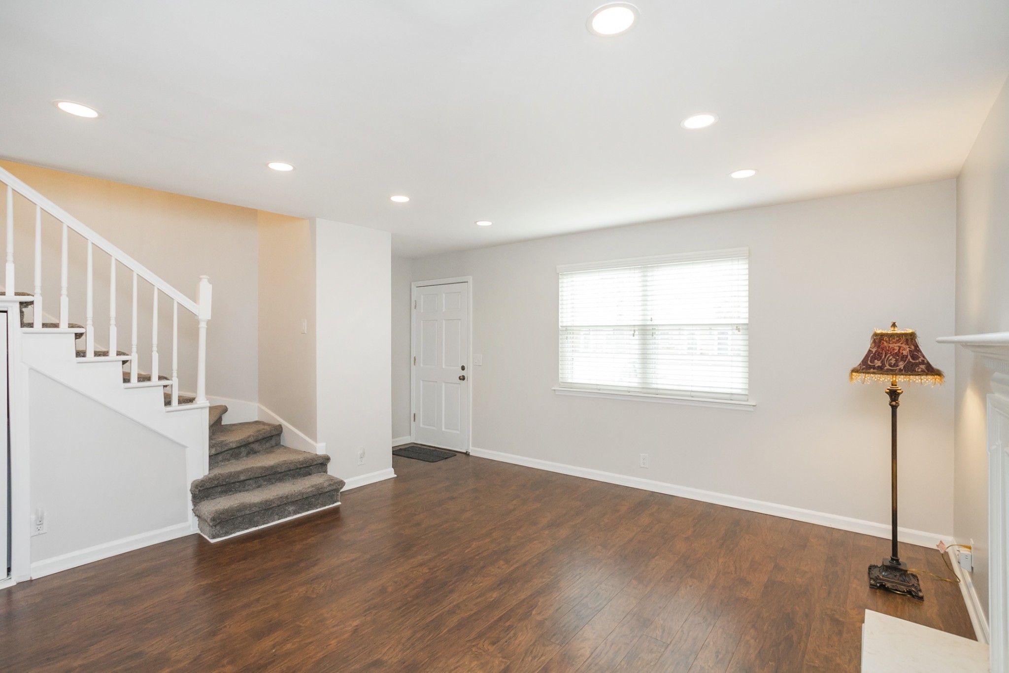 601 Boyd Mill Avenue, Unit C1 Franklin, TN 37064 - Photo 14 of 39 a view of entryway and hall with wooden floor