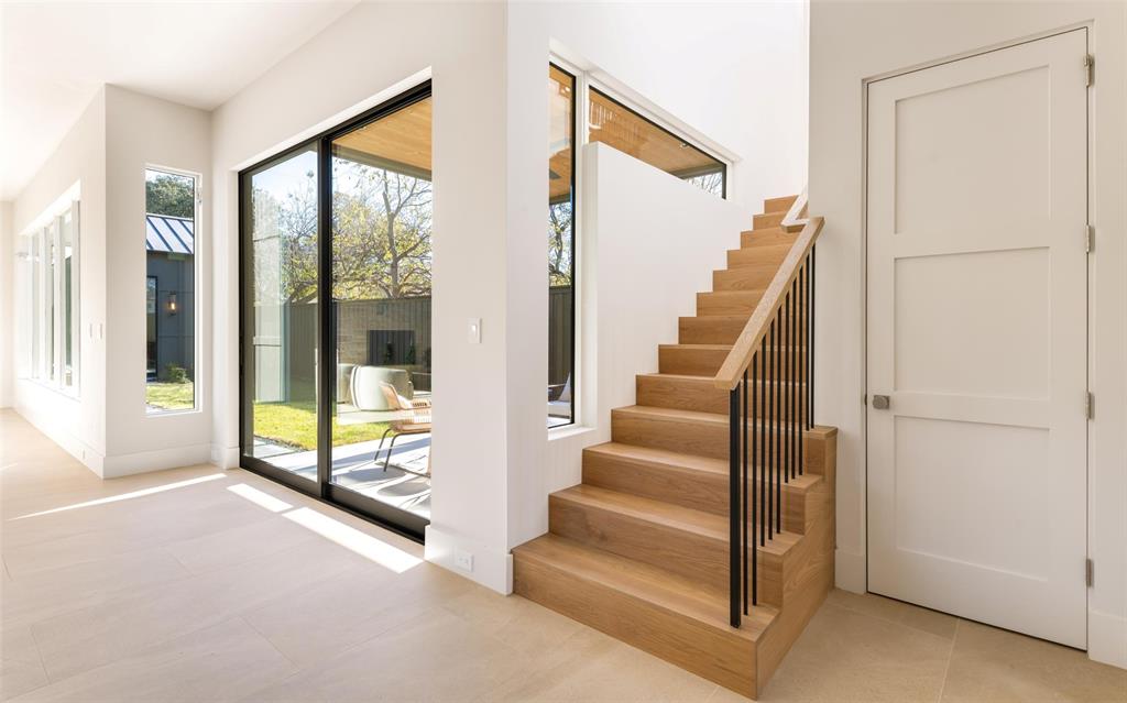 7410 Kenwell Street Dallas, TX 75209 - Photo 7 of 40 a view of an entryway with staircase