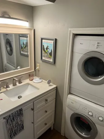 a bathroom with a sink and a toilet