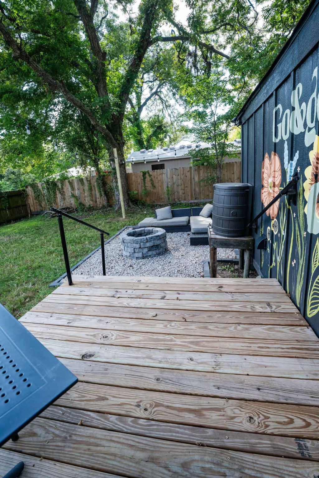 502 Dark Street Brenham, TX 77833 - Photo 22 of 23 a view of outdoor space with seating
