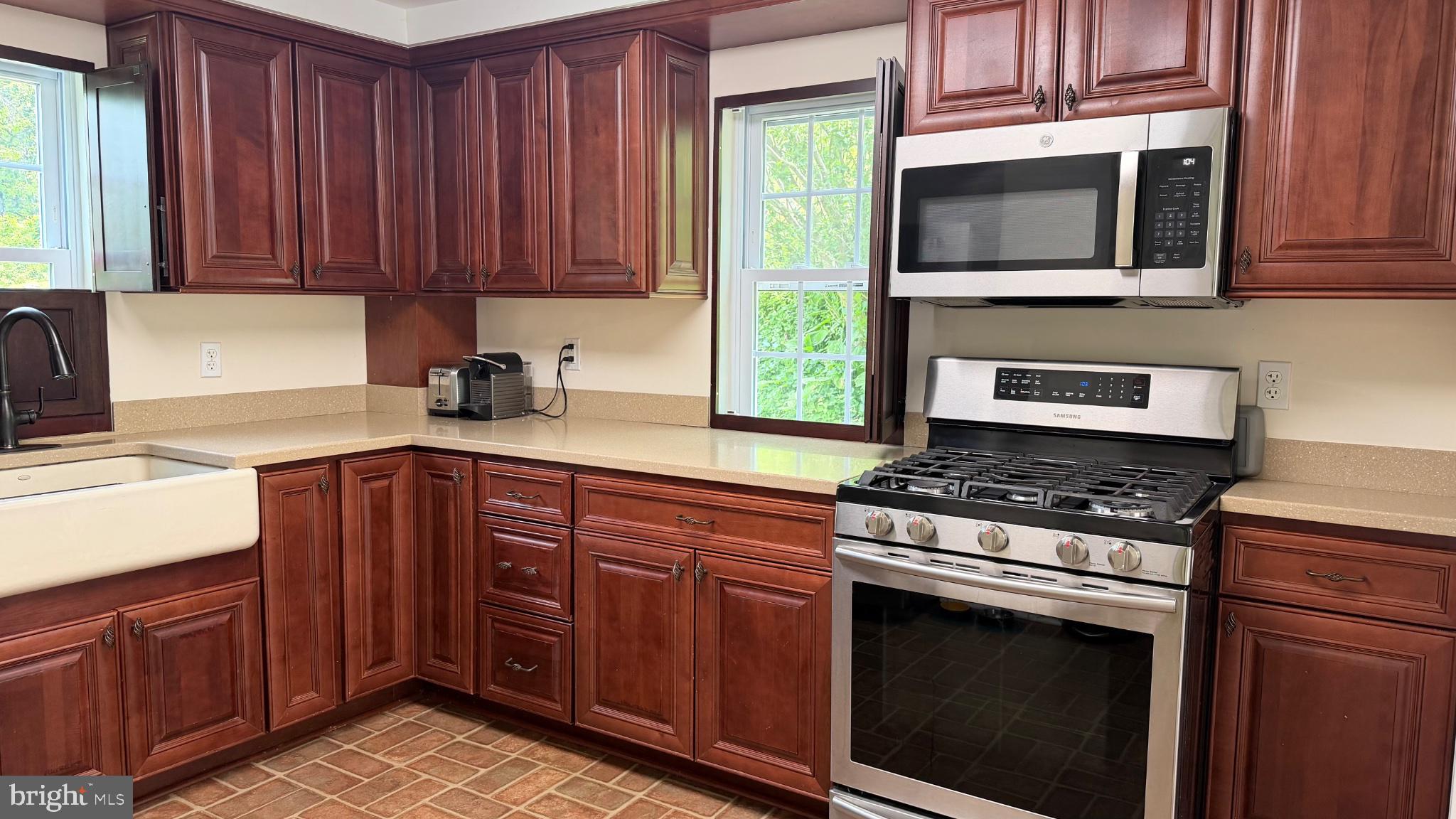 6287 Old Zion Road Warrenton, VA 20187 - Photo 47 of 69 Warm wood tones in a bright kitchen.