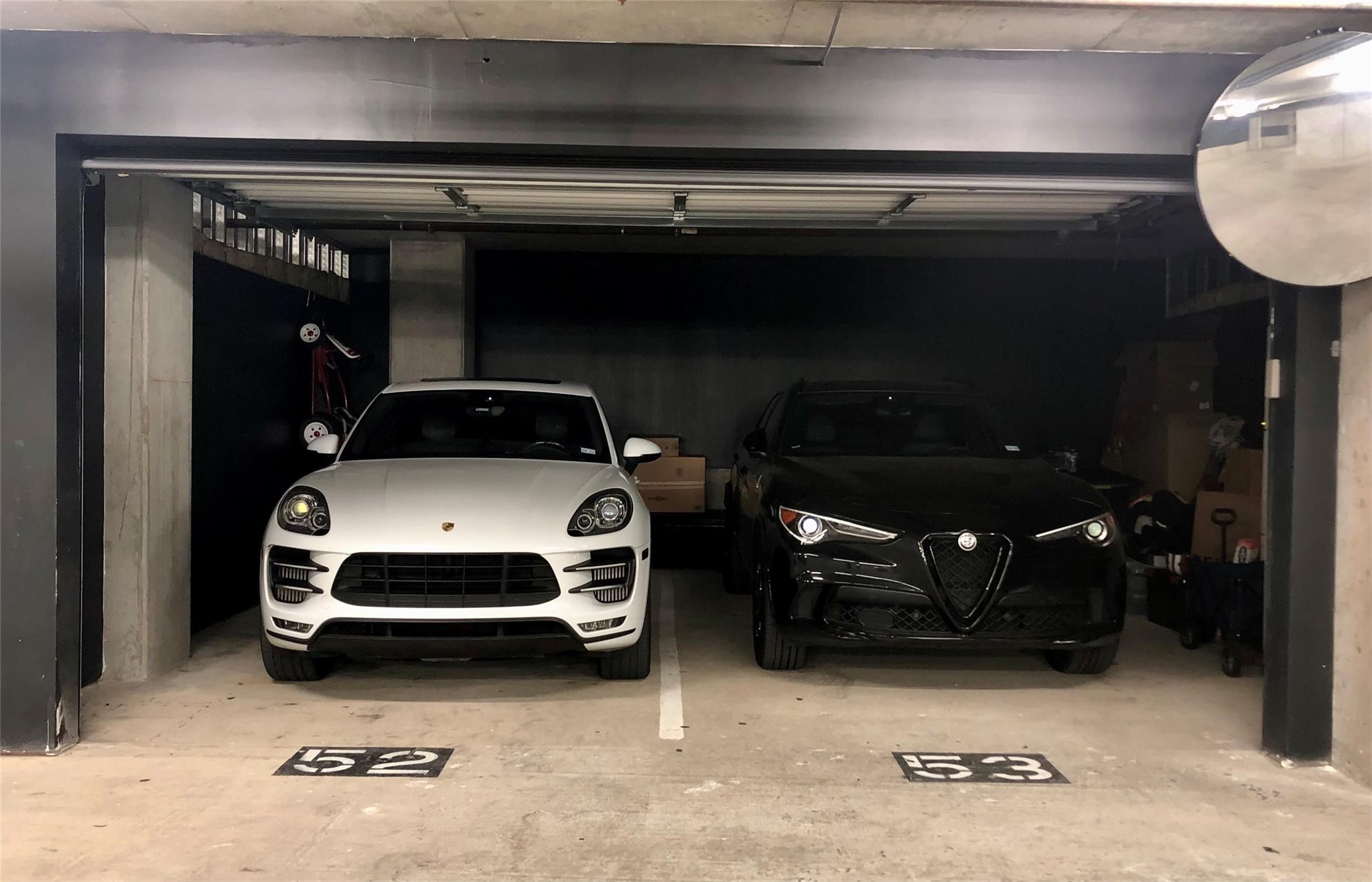 1211 Caroline Street, Unit 2002 Houston, TX 77002 - Photo 20 of 31 Private 2 car garage with additional storage space.