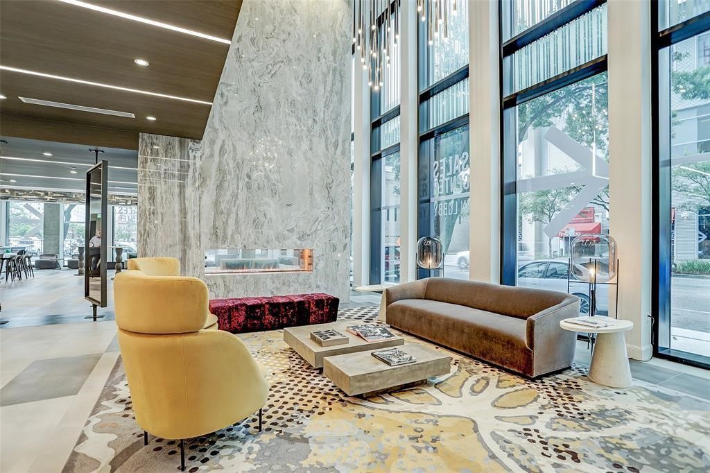 1211 Caroline Street, Unit 2002 Houston, TX 77002 - Photo 27 of 31 Additional louge area in the lobby