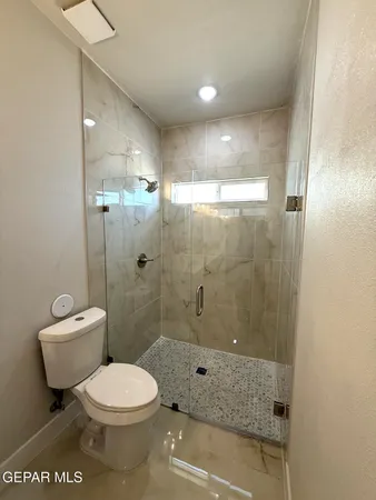 a bathroom with a toilet