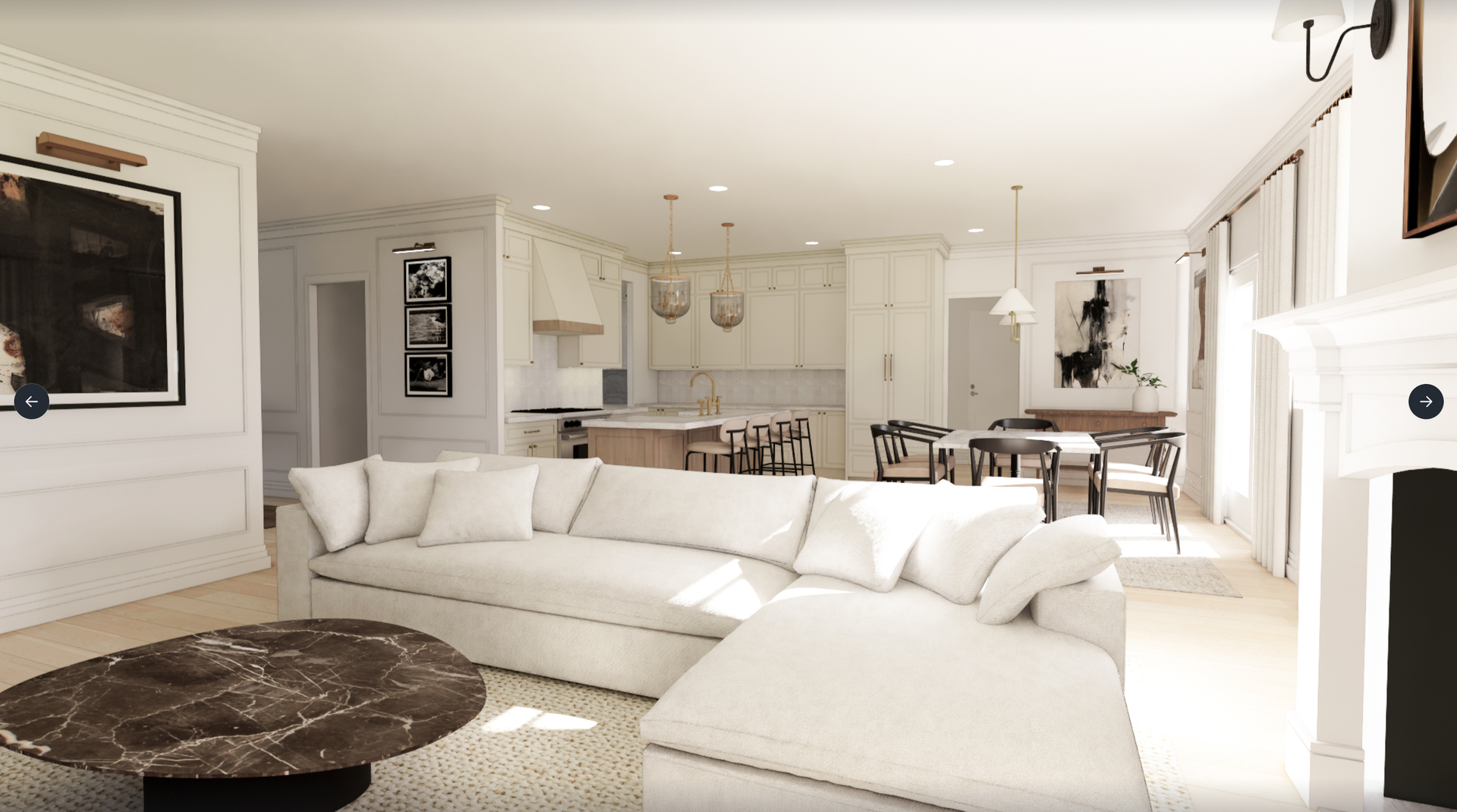 925 Willow Road Winnetka, IL 60093 - Photo 7 of 10 a living room with furniture and a couch