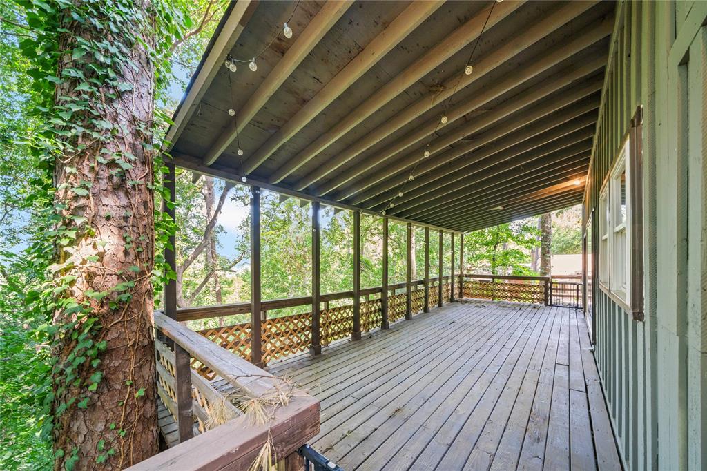 216 Pinewood Lane Hideaway, TX 75771 - Photo 31 of 40 a view of deck with wooden floor and outdoor space