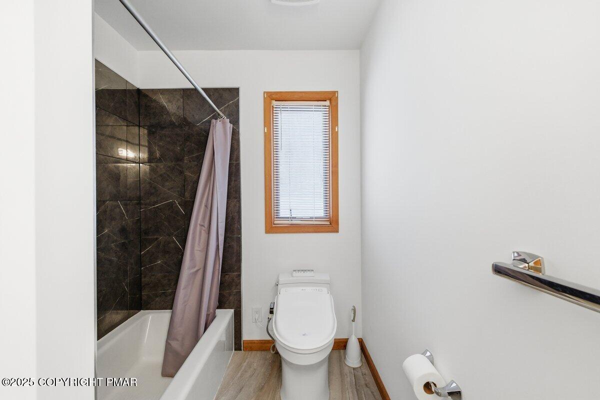 2260 Apley Court Bushkill, PA 18324 - Photo 19 of 44 a bathroom with a toilet and a shower
