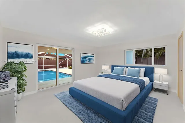 an empty room with window