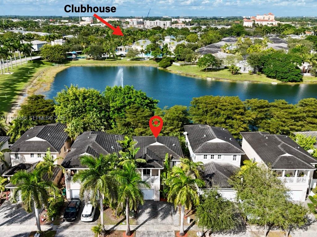 3121 Southeast 2nd Drive Homestead, FL 33033 - Photo 35 of 43 an aerial view of residential houses with outdoor space and lake view