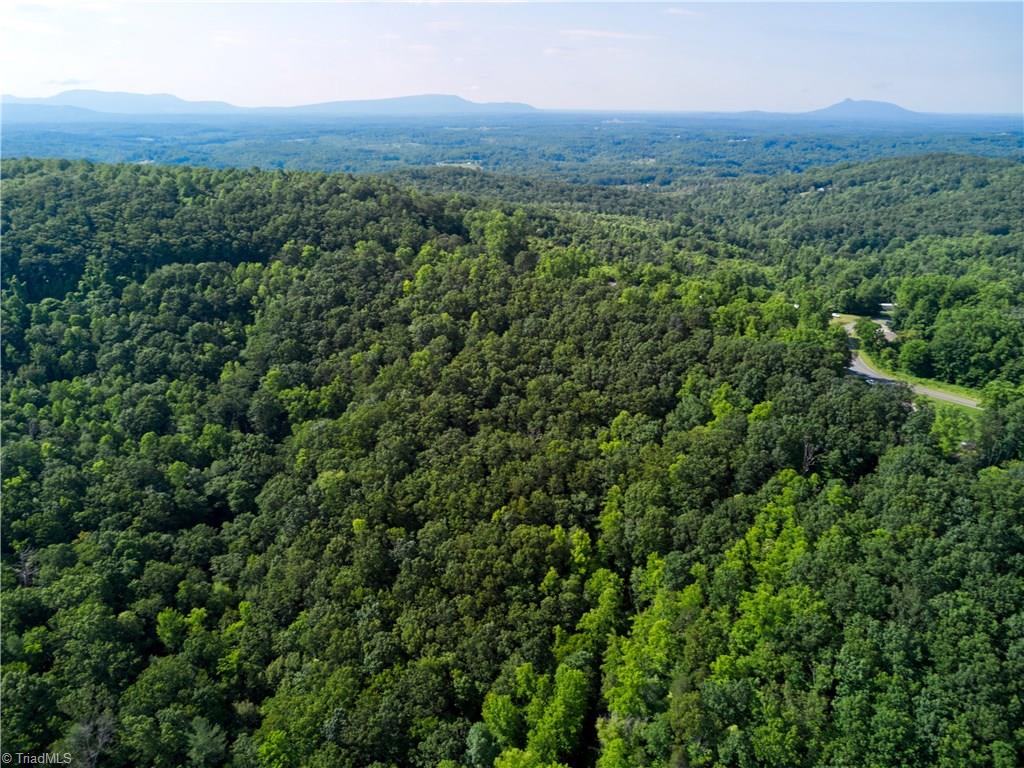 Distant Mountains Hanging Rock, Sauratown and Pilot Knob. 