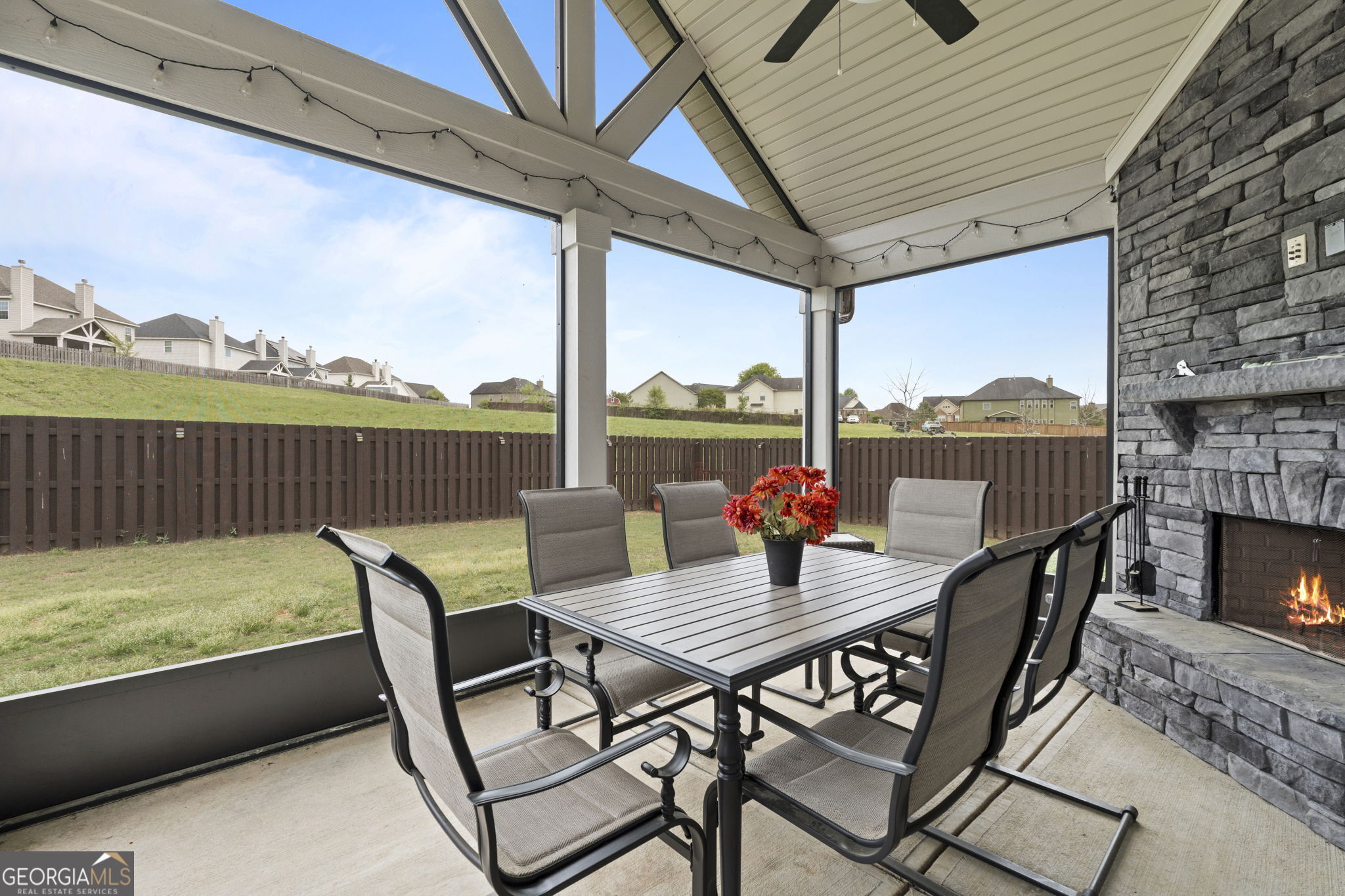 413 Shoshone Circle Kathleen, GA 31047 - Photo 39 of 42 a view of a outdoor seating area with furniture