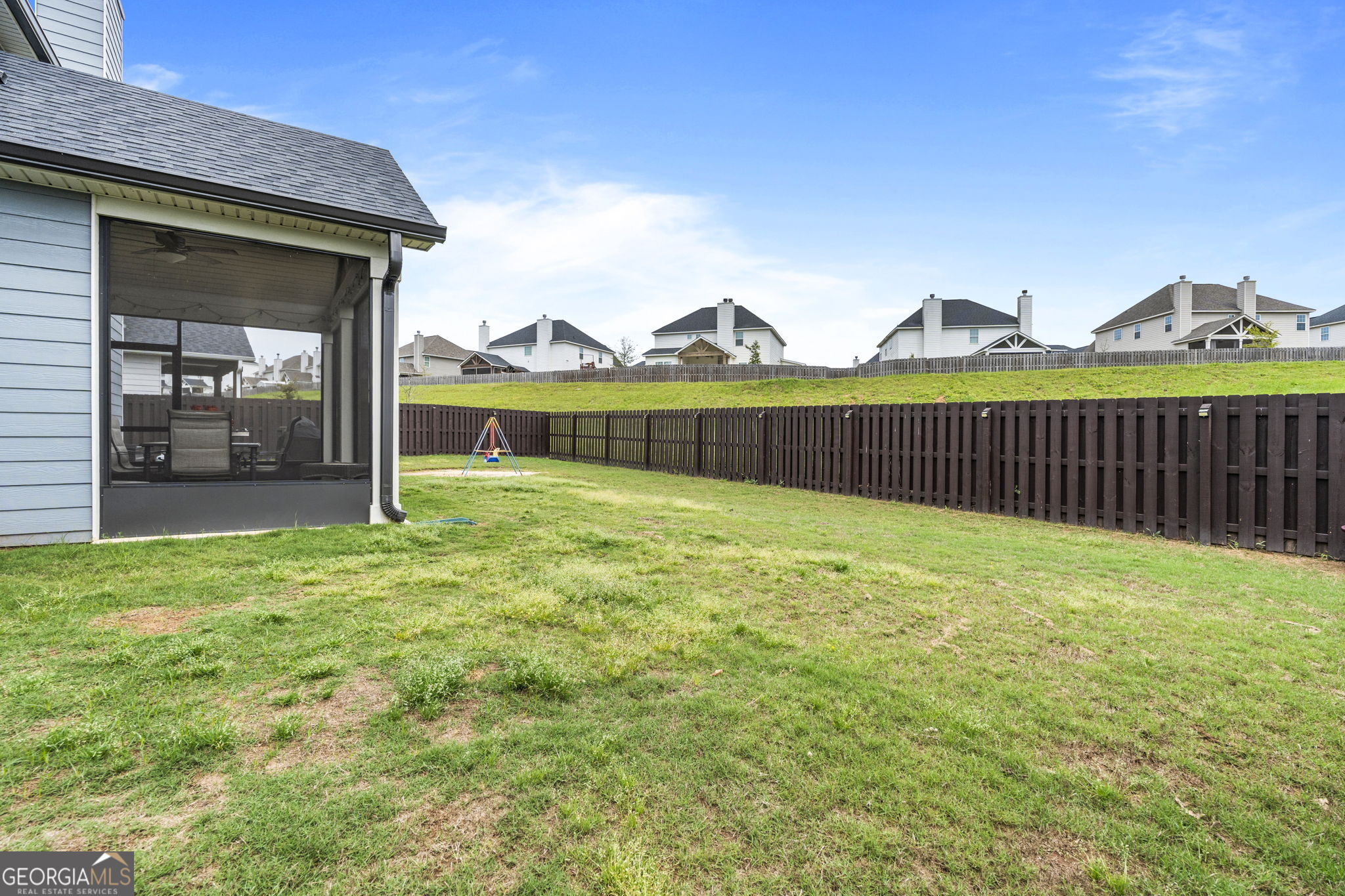413 Shoshone Circle Kathleen, GA 31047 - Photo 42 of 42 a view of a garden with an outdoor seating
