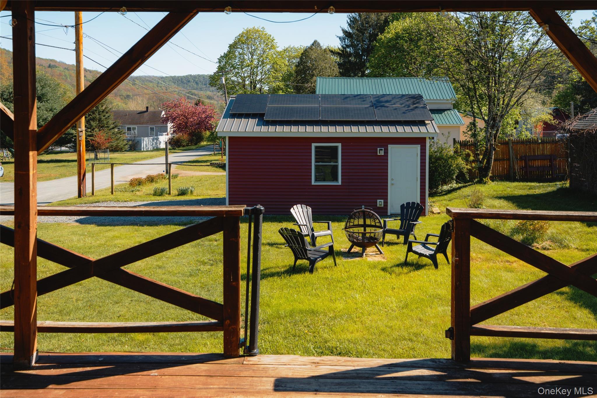 10 Fred Hessinger Road Callicoon Center, NY 12724 - Photo 22 of 28 a view of swimming pool with seating area