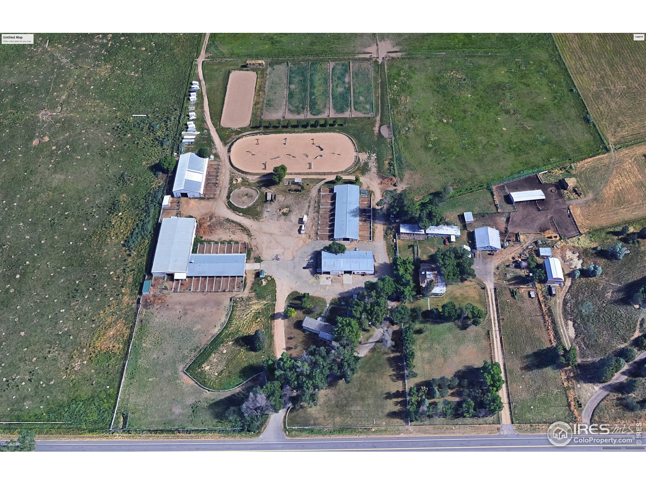 9143 Valmont Road Boulder, CO 80301 - Photo 10 of 10 Aerial of Property