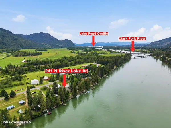 $1,300,000 | 241 North River Lake Drive, Clark Fork, ID 83811