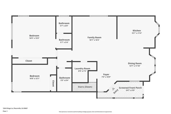 $540,000 | 1344 Village Lane, Placerville, CA 95667