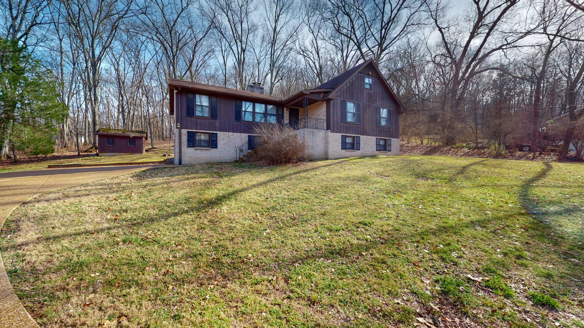 2124 Hillsboro Road Franklin, TN 37069 - Photo 2 of 44 a house view with a outdoor space