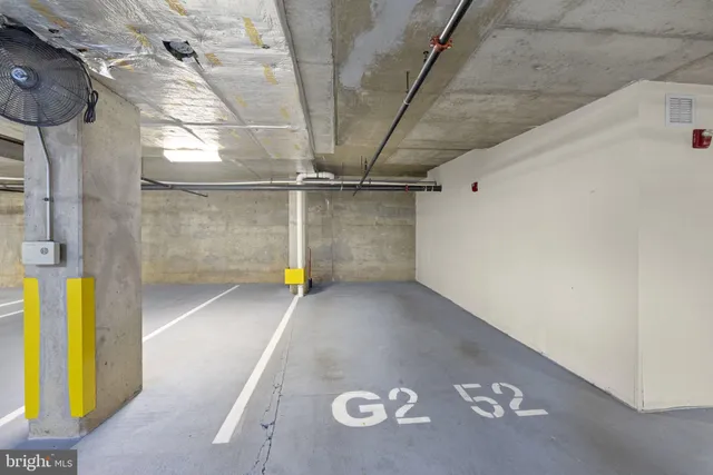 a view of parking area