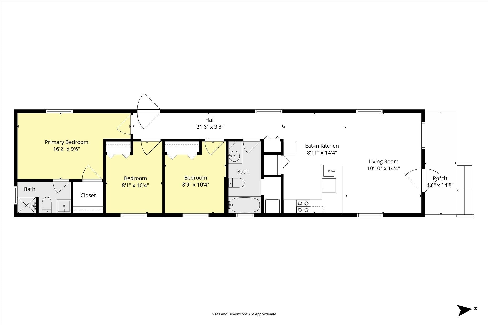 951 Montgomery Street Mobile, AL 36604 - Photo 22 of 22 Floor plan