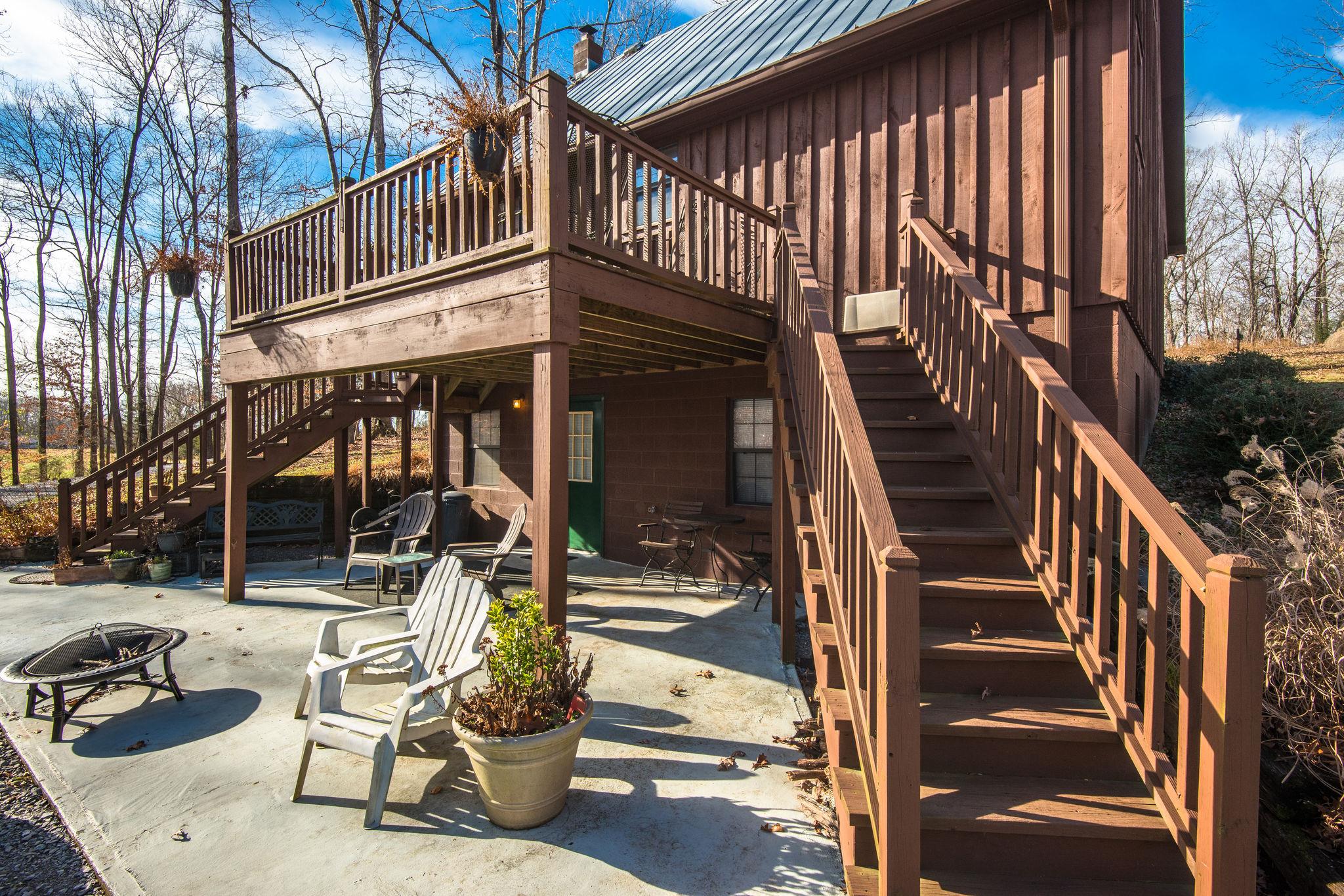 702 Mathis Road Charlotte, TN 37036 - Photo 21 of 22 Covered Patio from the walk out basement