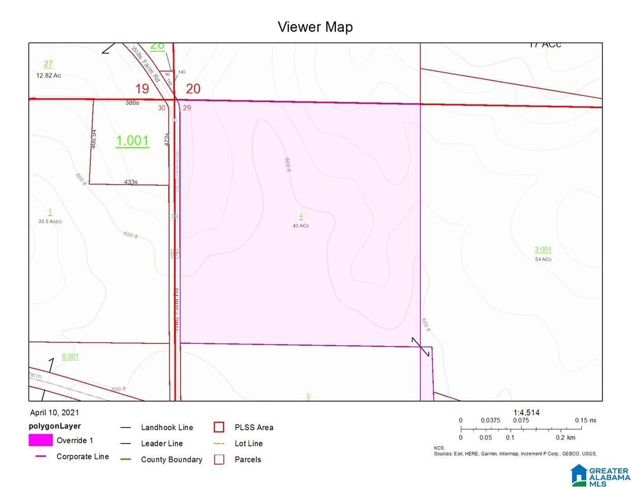 43-acres Wills Farm Road, Unit 43 ACRES Lincoln, AL 35096 - Photo 17 of 19